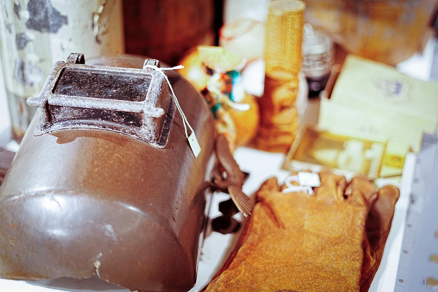 image of artefacts and antiques that were kept at the Hale Aloha.